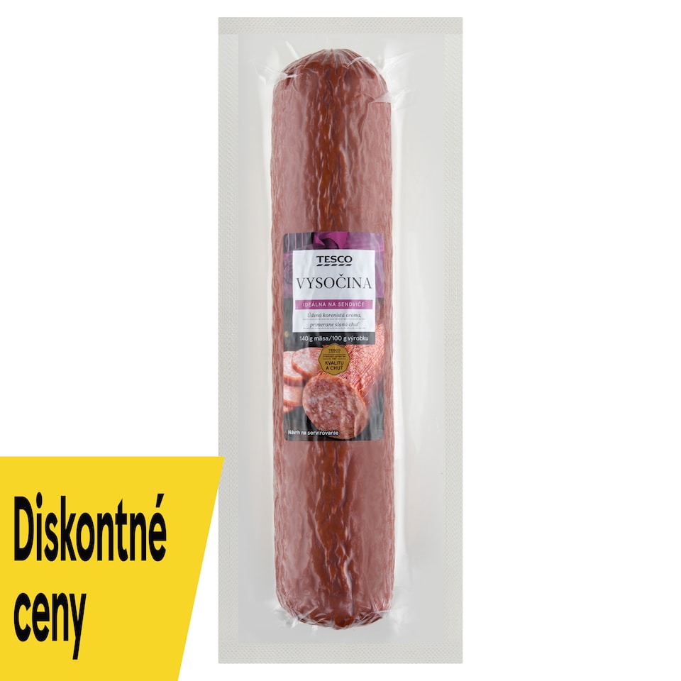 Tesco Vysočina saláma 500 g