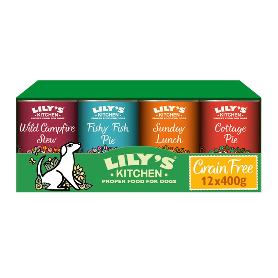 Lily's Kitchen Grain Free Tins for Dogs 12x400g