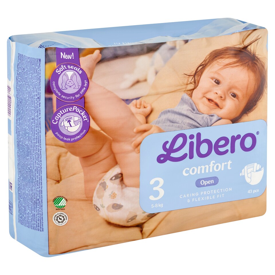 Libero Comfort pelenka, méret: 3, 5-8 kg, 43 db  1. kép