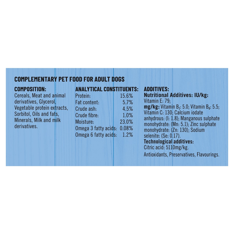 image 1 of Bakers Sizzlers Dog Treats Bacon 90G