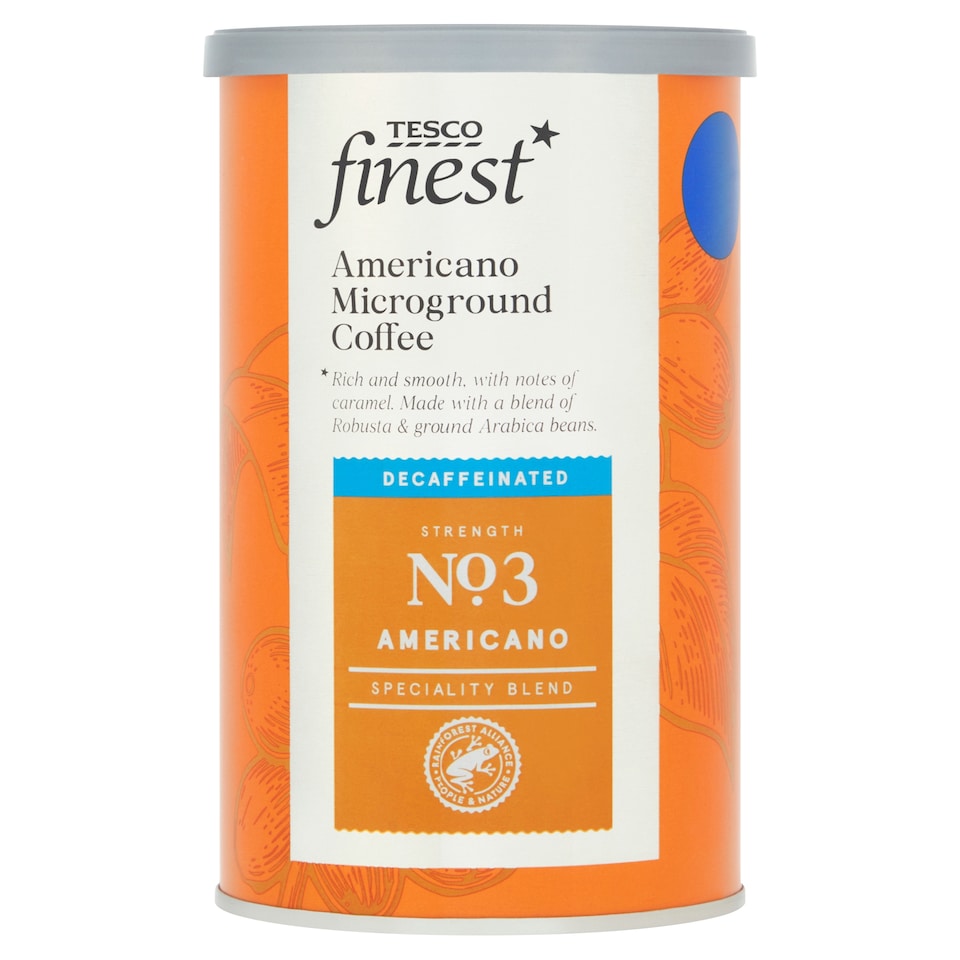 Tesco Finest Decaff Americano Microground Coffee 100G