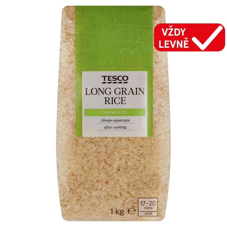 Tesco Long Grain Rice 1kg