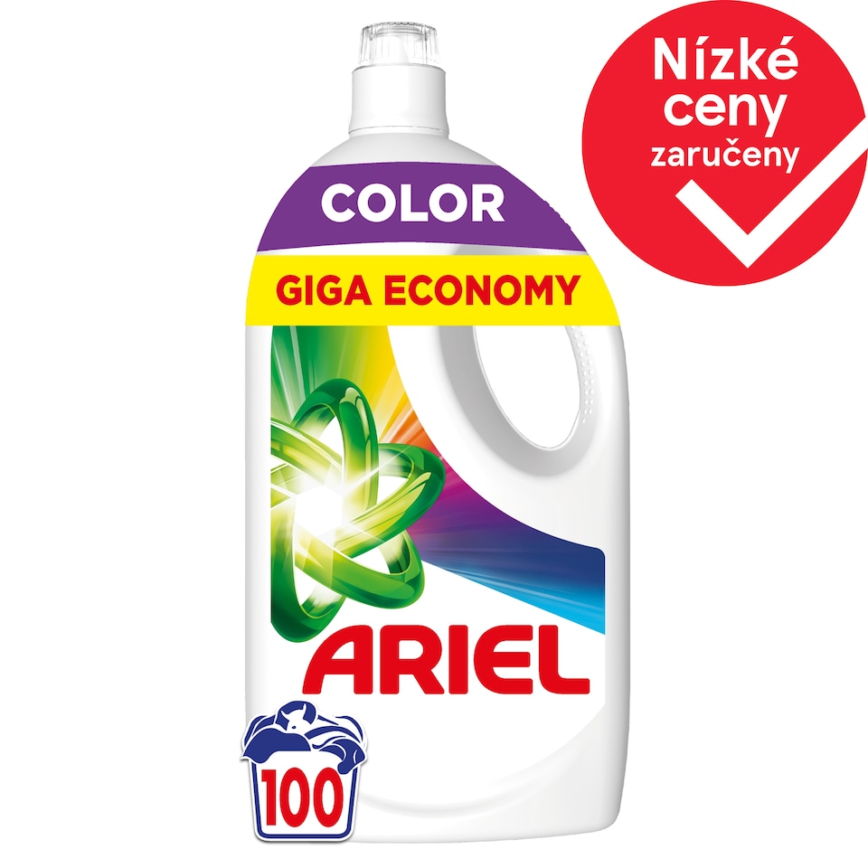 image 1 of Ariel Tekutý Prací Prostředek, 100 Praní, Color