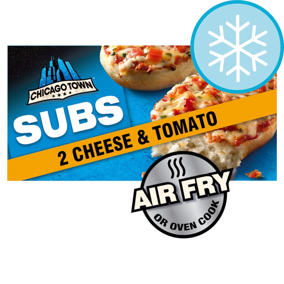 image 1 of Chicago Town Subs Cheese & Tomato 2 x 125g