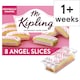 image 1 of Mr Kipling Angel Slices Vanilla Cake 8 Pack