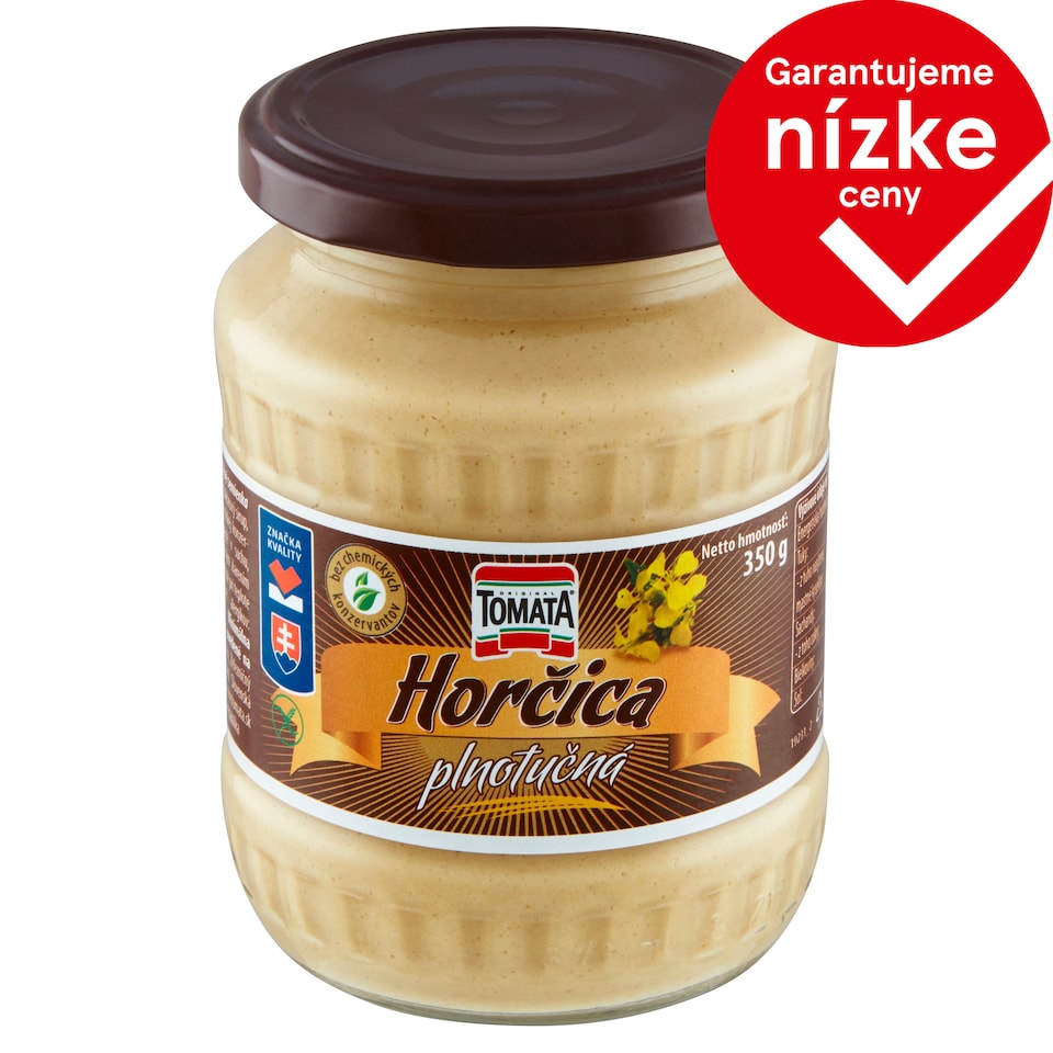 Tomata Original Horčica plnotučná 350 g