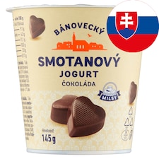 Milsy Bánovecký smotanový jogurt čokoláda 145 g