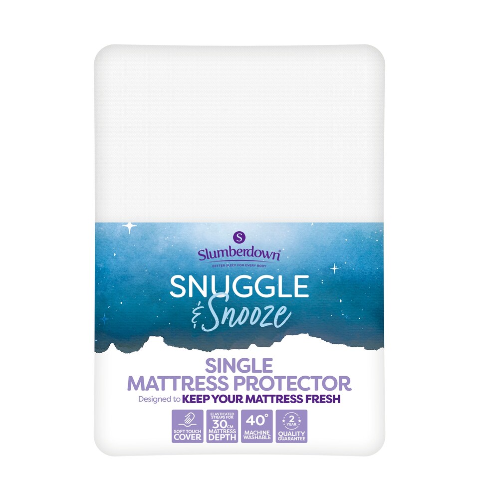 Slumberdown Snuggle & Snooze Mattress Protector Single