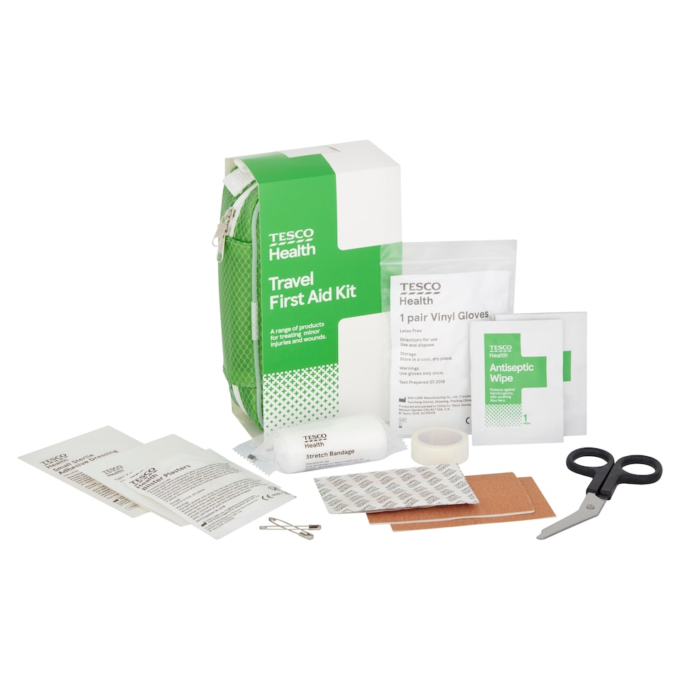 image 1 of Tesco Health Travel First Aid Kit