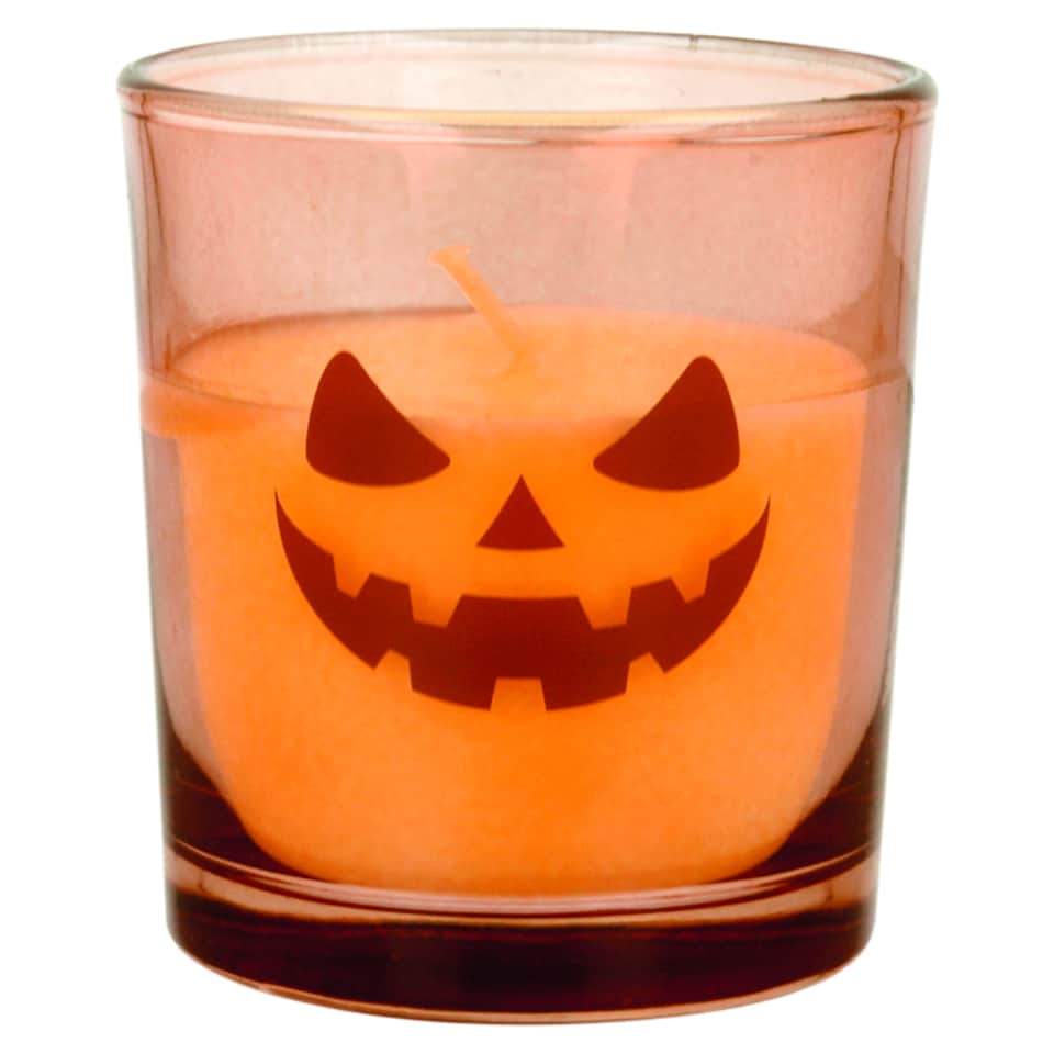 Tesco Halloween Orange Scented Candle 95g