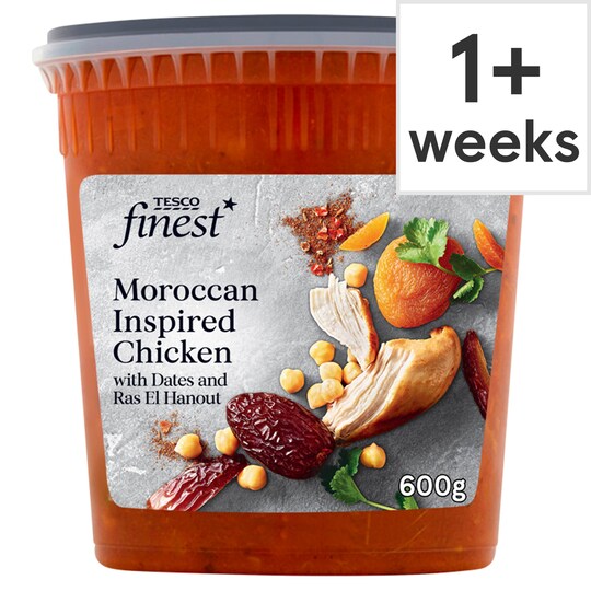Tesco Finest Moroccan Inspired Chicken Soup 600G Tesco Groceries