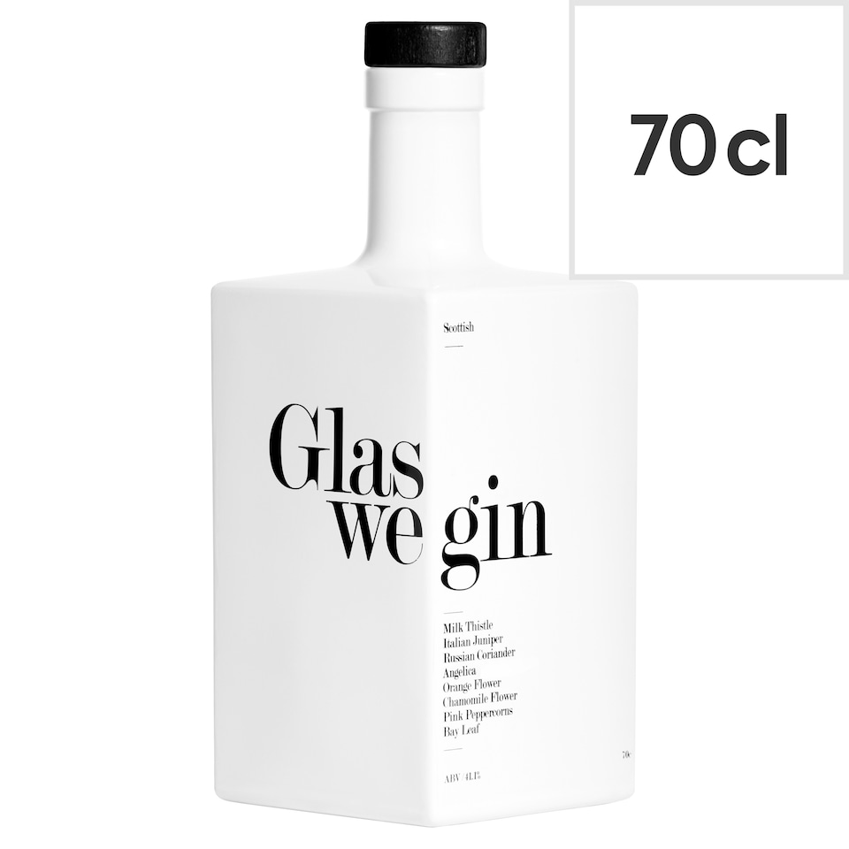 Glaswegin Scottish Gin 70Cl