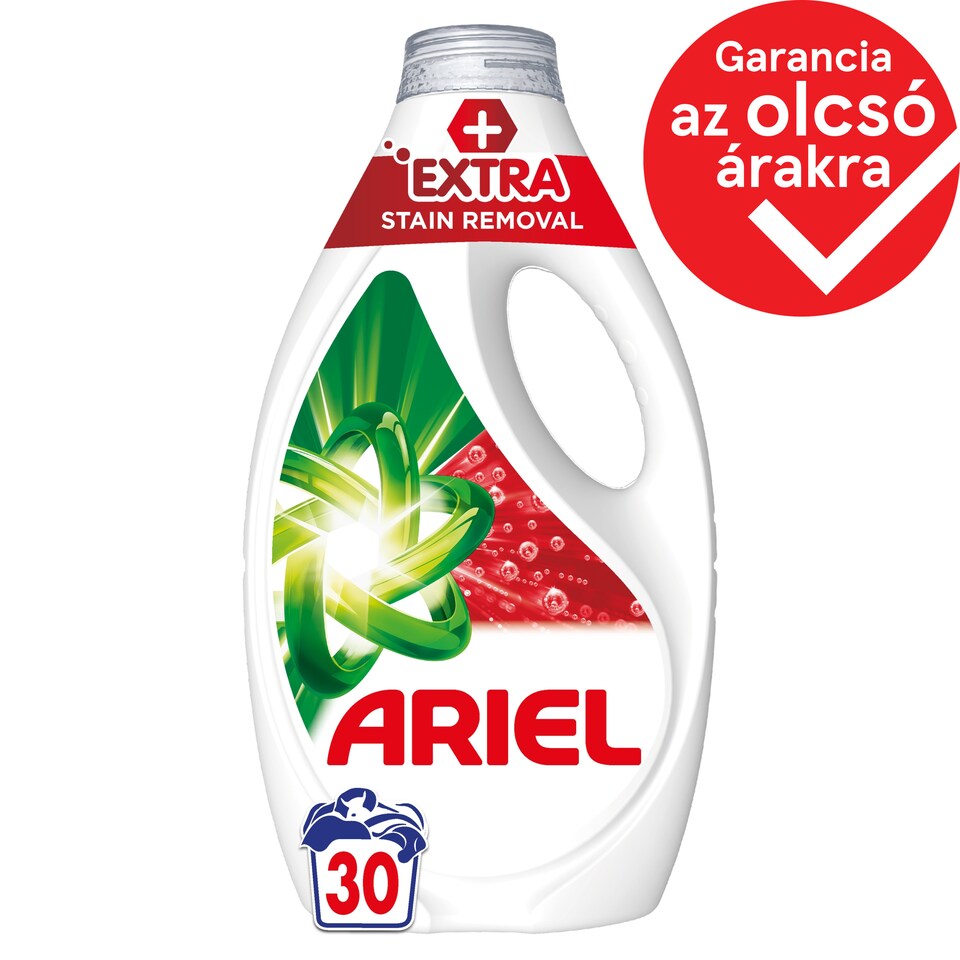 image 1 of Ariel Washing Liquid, 30 Washes, +Extra Stain Removal