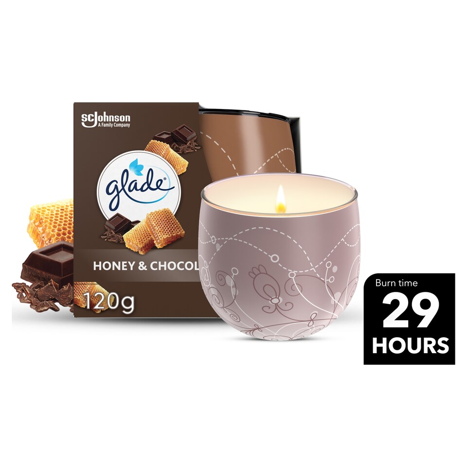 Glade Candle Honey And Chocolate