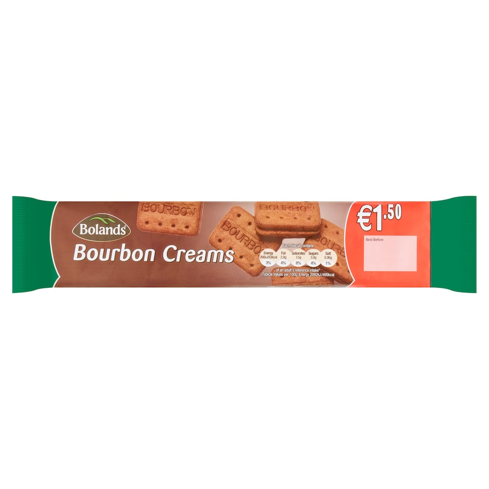 Bolands Bourbon Creams Biscuits 150G