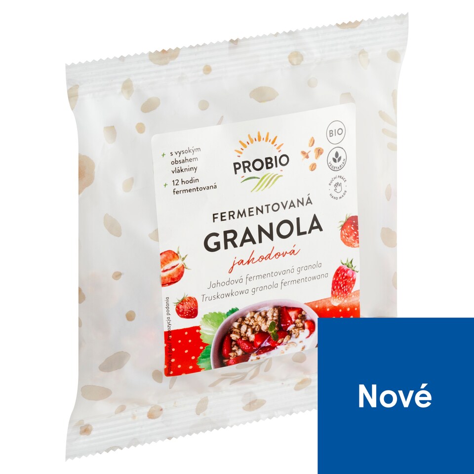 Probio Fermentovaná granola jahodová 50g