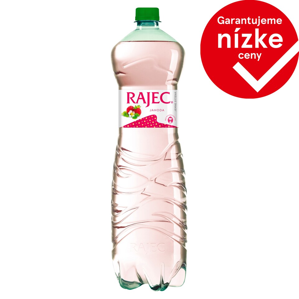 Rajec Jahoda jemne sýtená 1,5 l