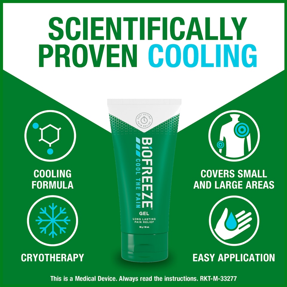 image 1 of Biofreeze Muscle & Joint Cooling Pain Relief Gel 59ml