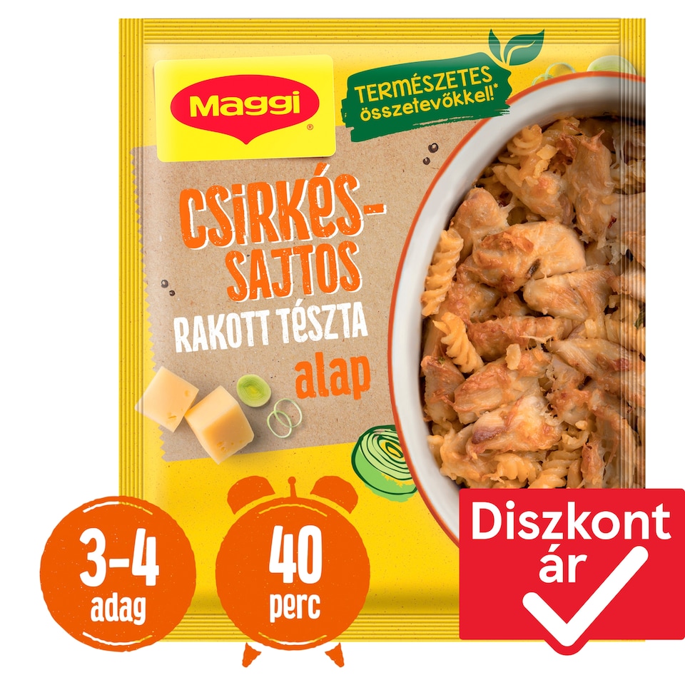 Maggi csirkés-sajtos rakott tészta alap 39 g