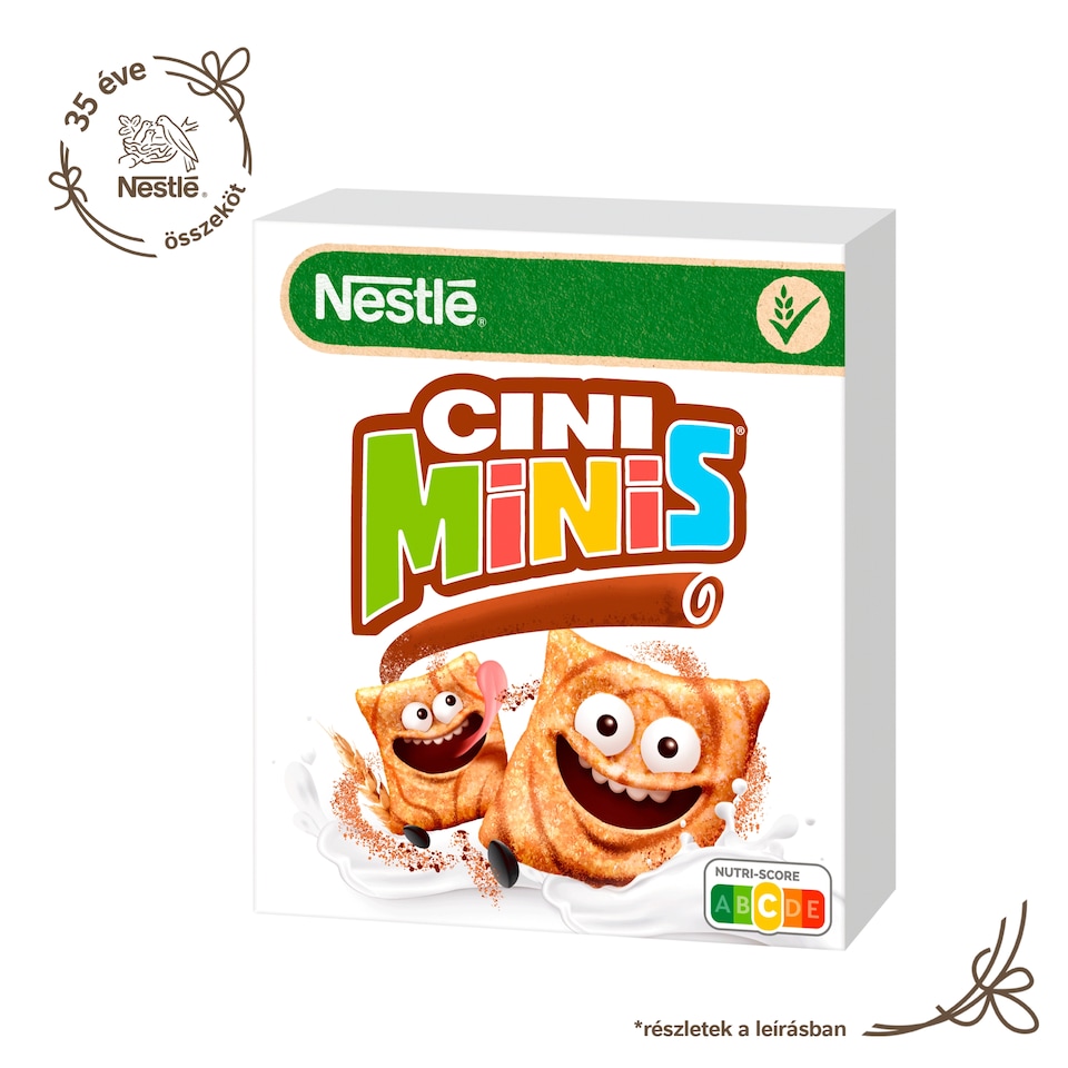 image 1 of Cini Minis Crispy, Cinnamon Cereal with Whole Wheat, Vitamins and Iron 250 g