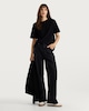 image 1 of F&F Pure Cotton Heavyweight Crew Neck T-Shirt in Black