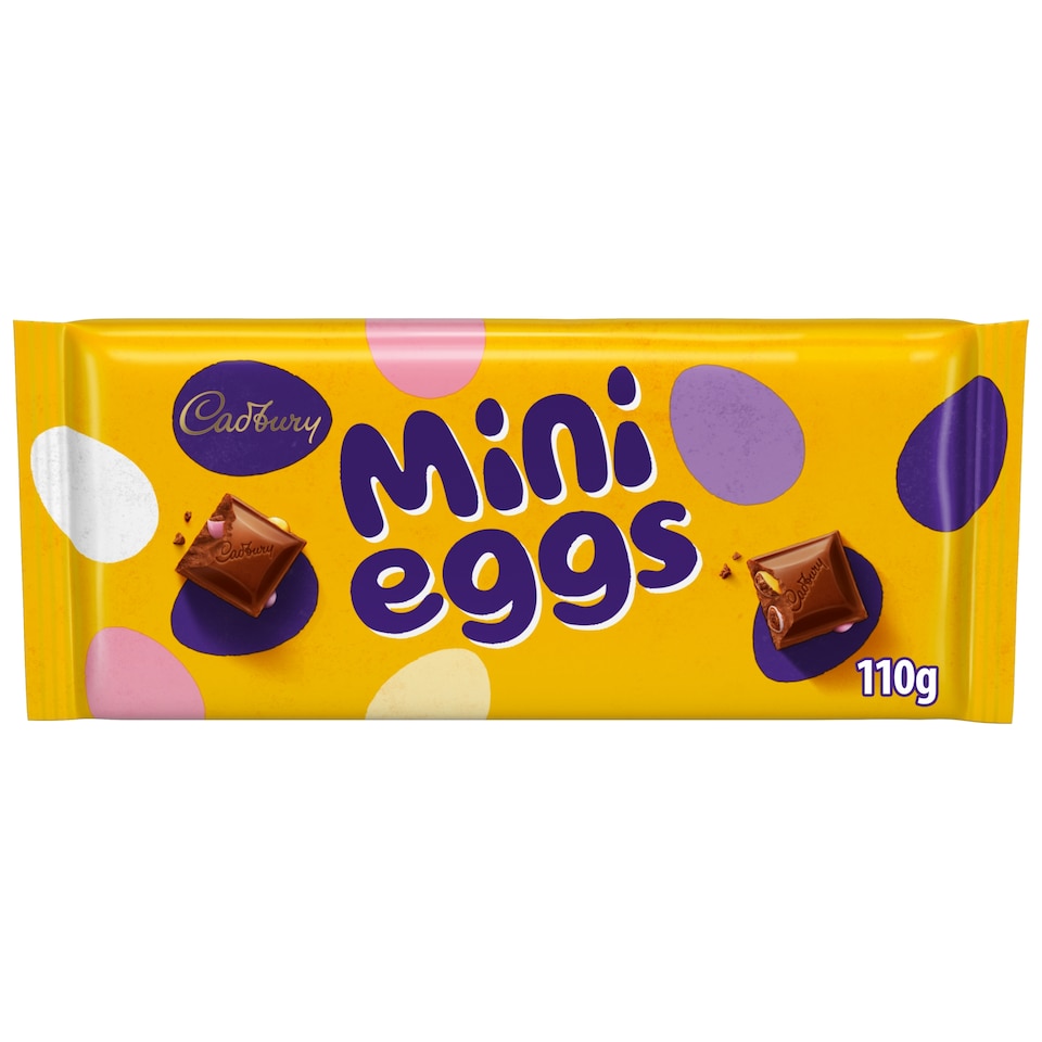Cadbury Mini Eggs Chocolate Bar 110G