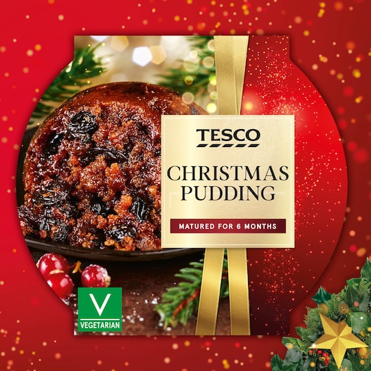 Tesco Christmas Pudding 400G Tesco Groceries