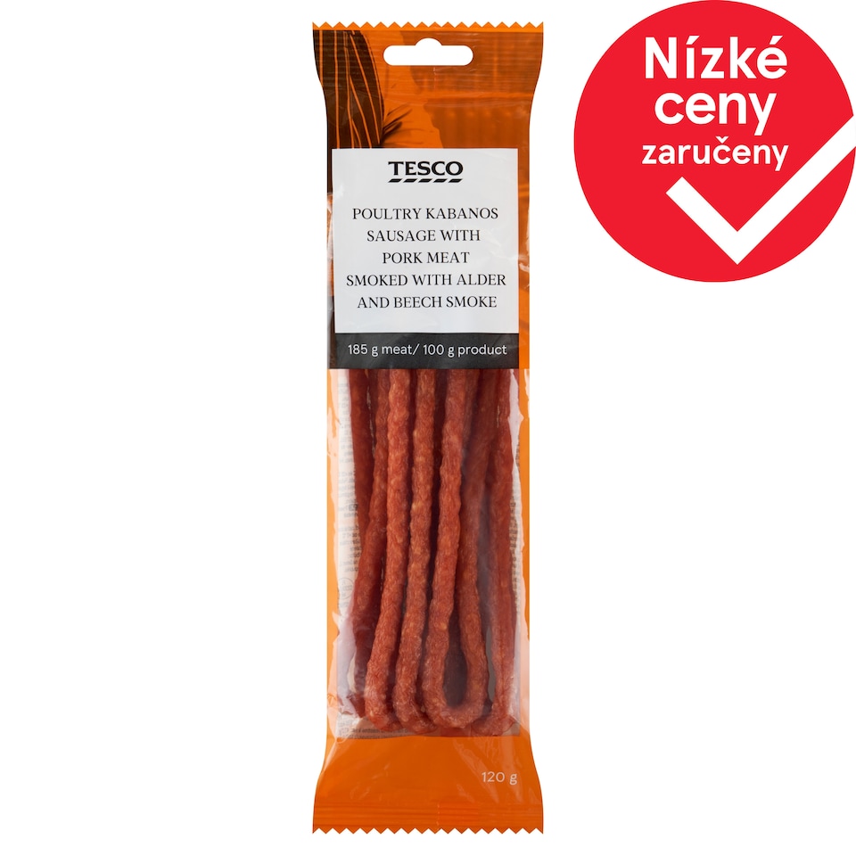 Tesco Masný výrobek tepelně opracovaný uzený 120g