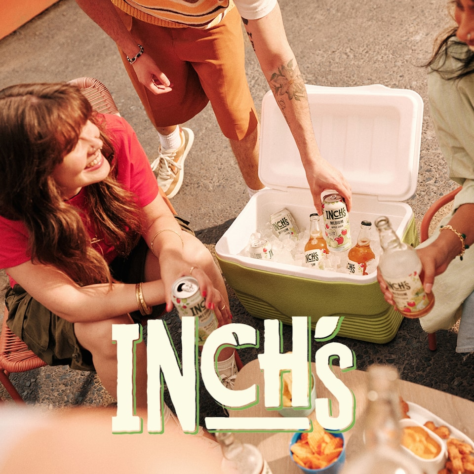image 1 of Inch's Medium Apple Cider Can 10x440ml