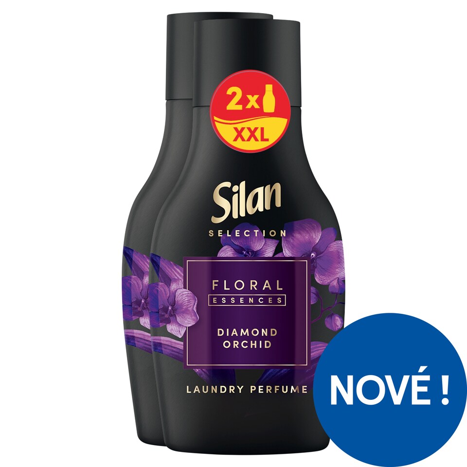 Silan Diamond Orchid parfém na praní 30 praní 2 x 540ml