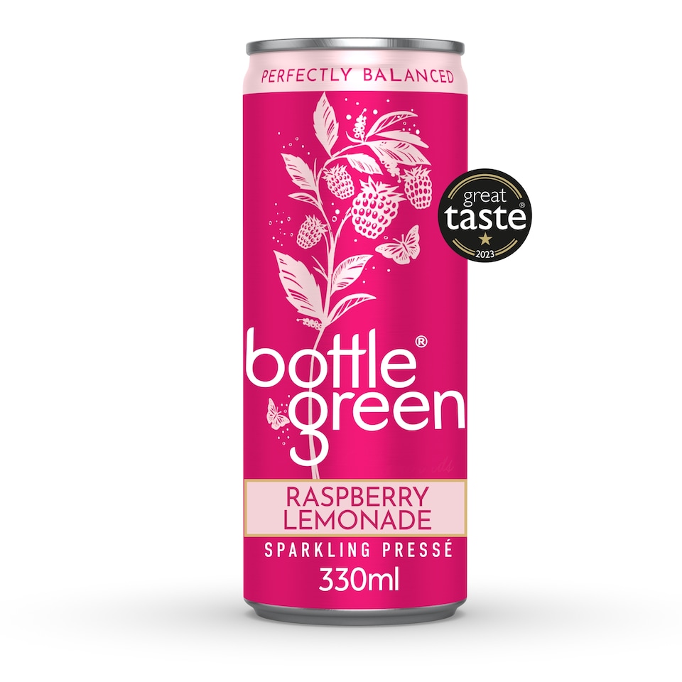 image 1 of Bottlegreen Raspberry Lemonade Sparkling Presse 4x250ml