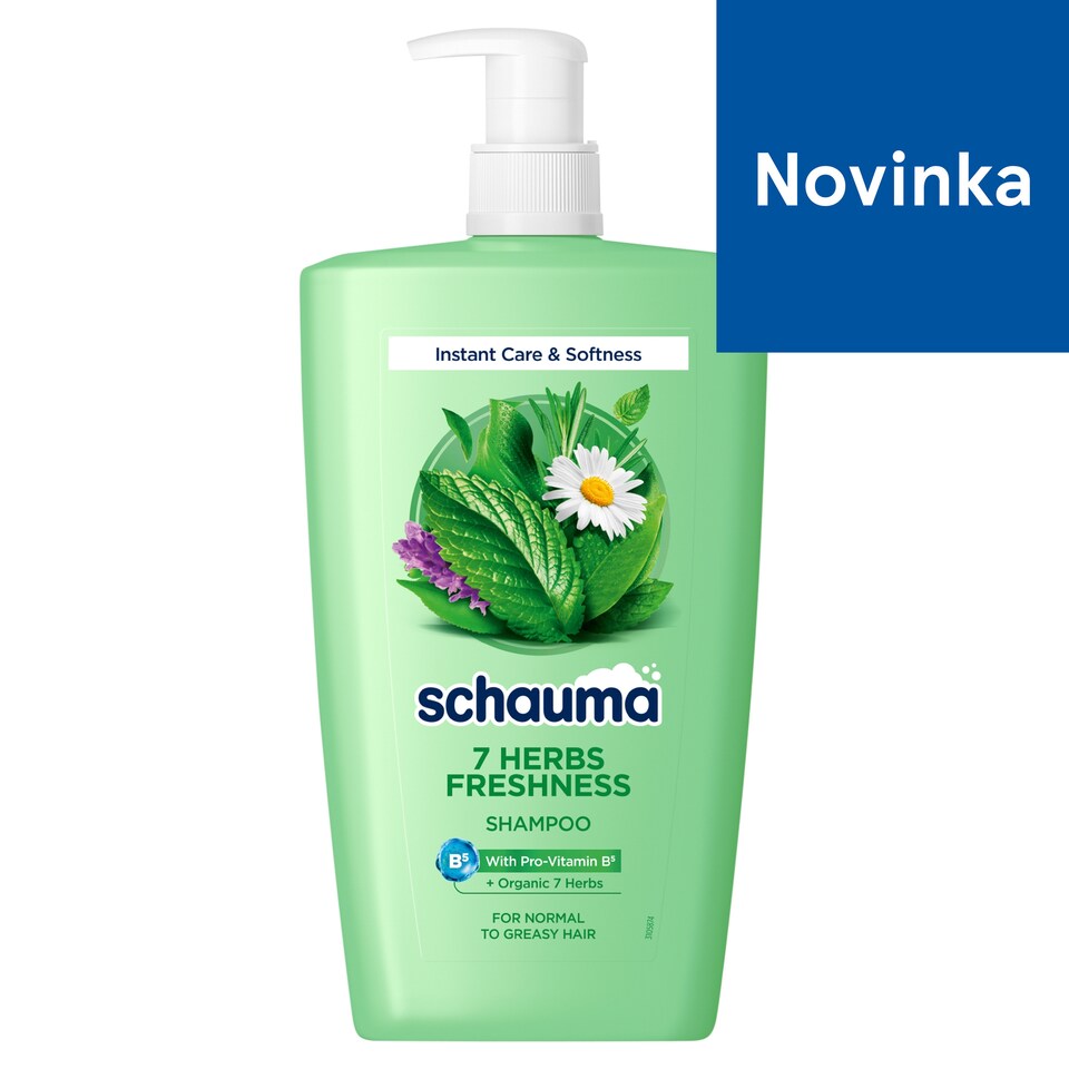 Schauma 7 Herbs Freshness Shampoo 1000 ml