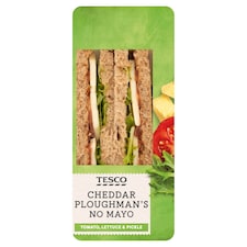 Tesco Ploughmans Sandwich
