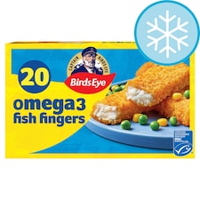 Birds Eye 20 Omega 3 Breaded Fish Fingers 560g