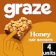 image 1 of Graze Honey Oat Boost Flapjack Snack 4x30G