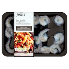 Tesco Finest Raw Jumbo King Prawns 165G
