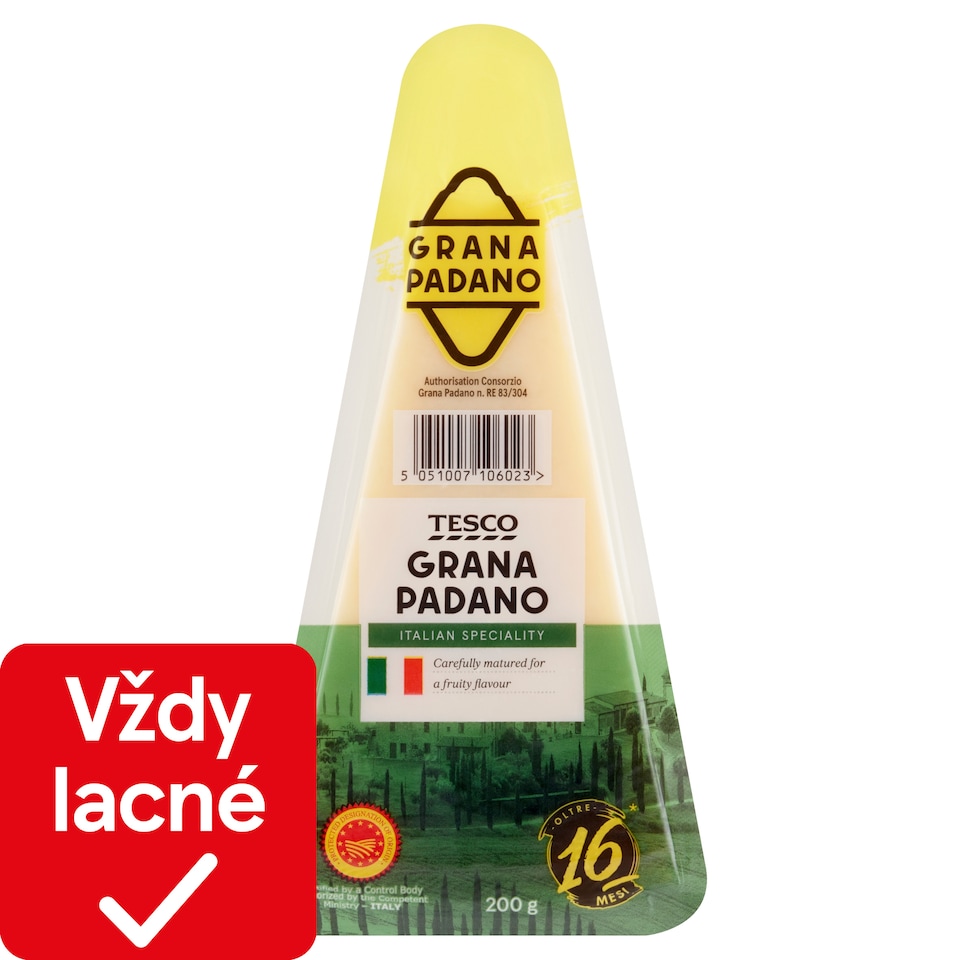 Tesco Grana Padano 200 g