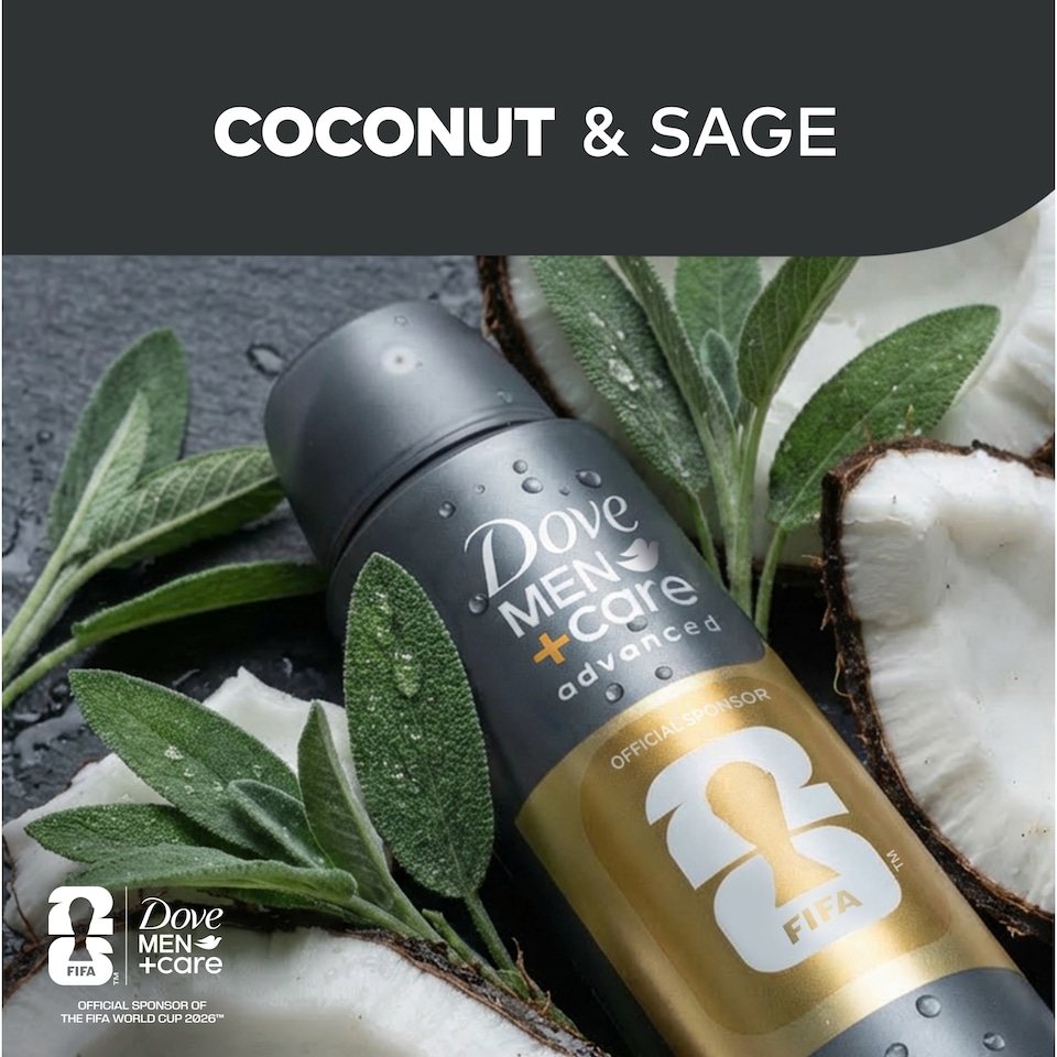 image 1 of Dove Men+Care Active Comfort 72h Antiperspirant Deodorant 200ml