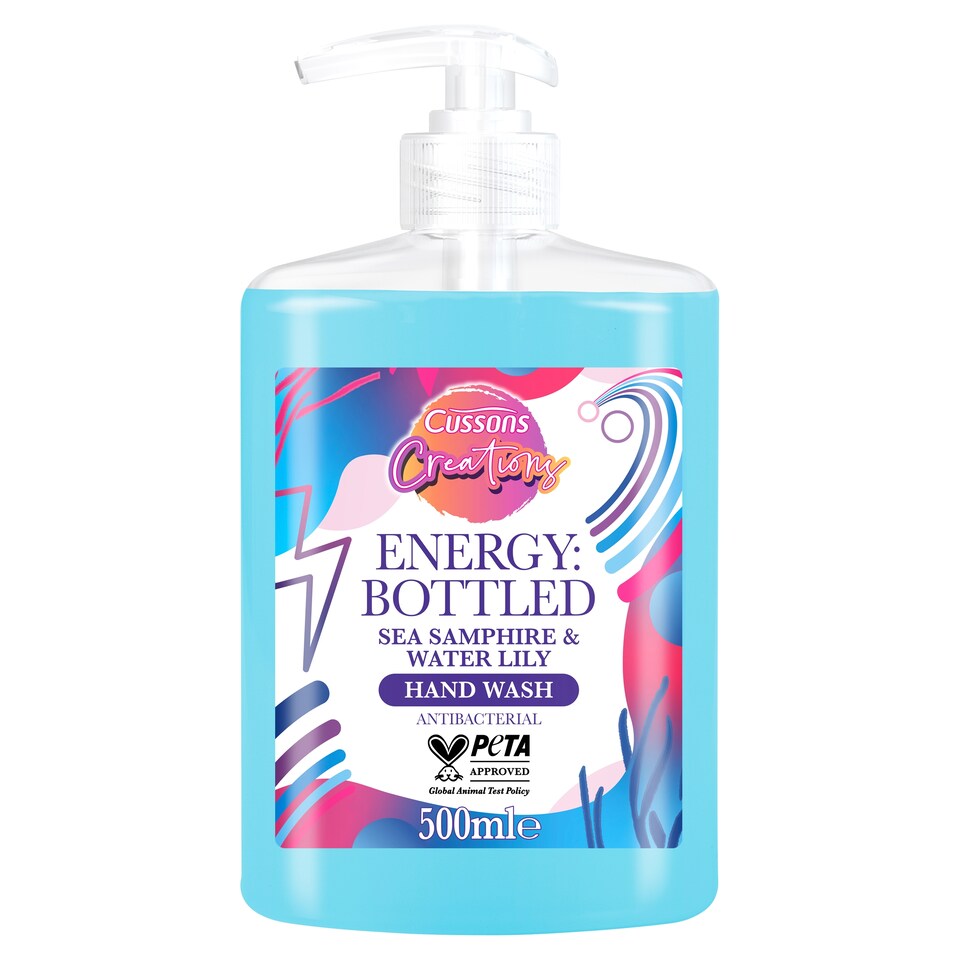 image 1 of Cussons Samphire & Lily Antibacterial Handwash 500Ml