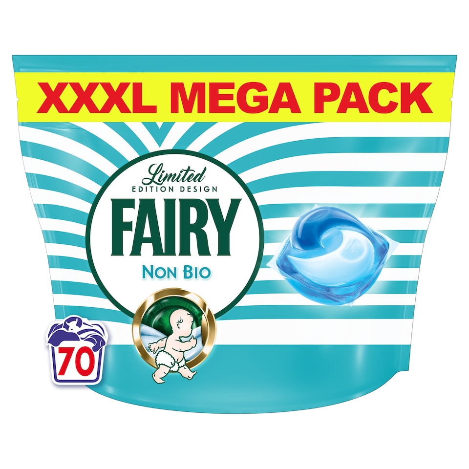 Fairy Non Biological Washing Pods 70 Washes 1617g