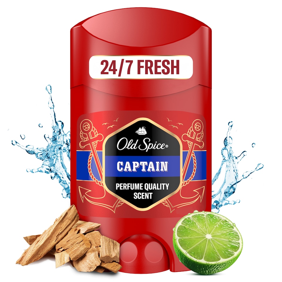 Obrázek 1 pro produkt Old Spice Captain Tuhý Deodorant Pro Muže 65ml