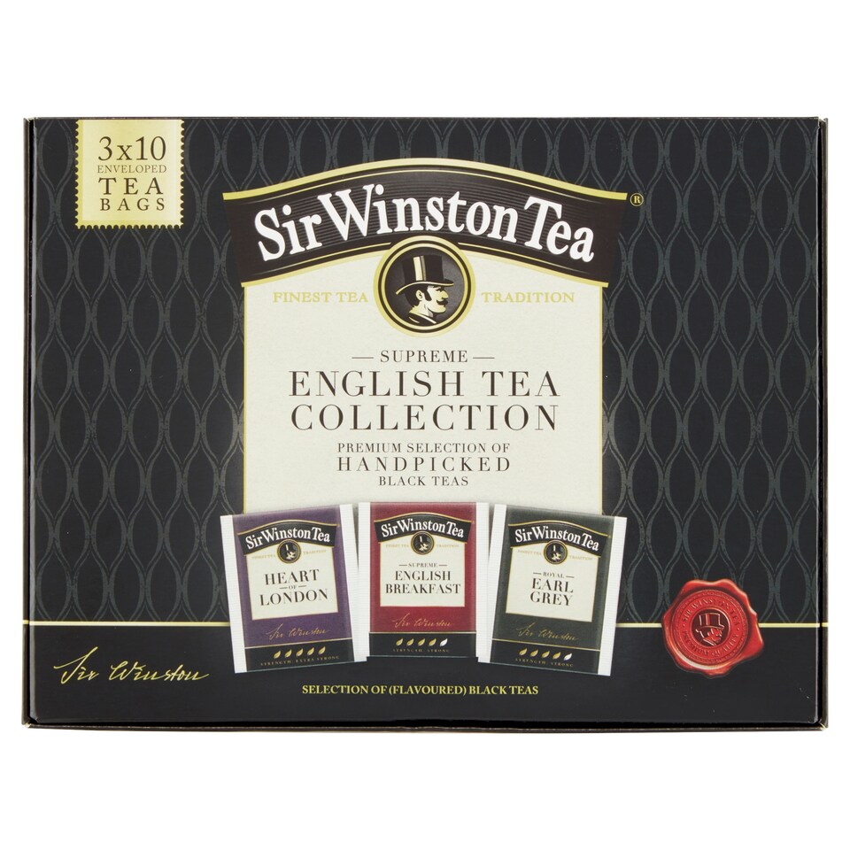 Obrázek 1 pro produkt Sir Winston Tea English Tea Collection 3 x 10 sáčků 55,5g