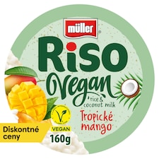 Müller Riso Vegan dezert z ryže s mangovou príchuťou 160 g