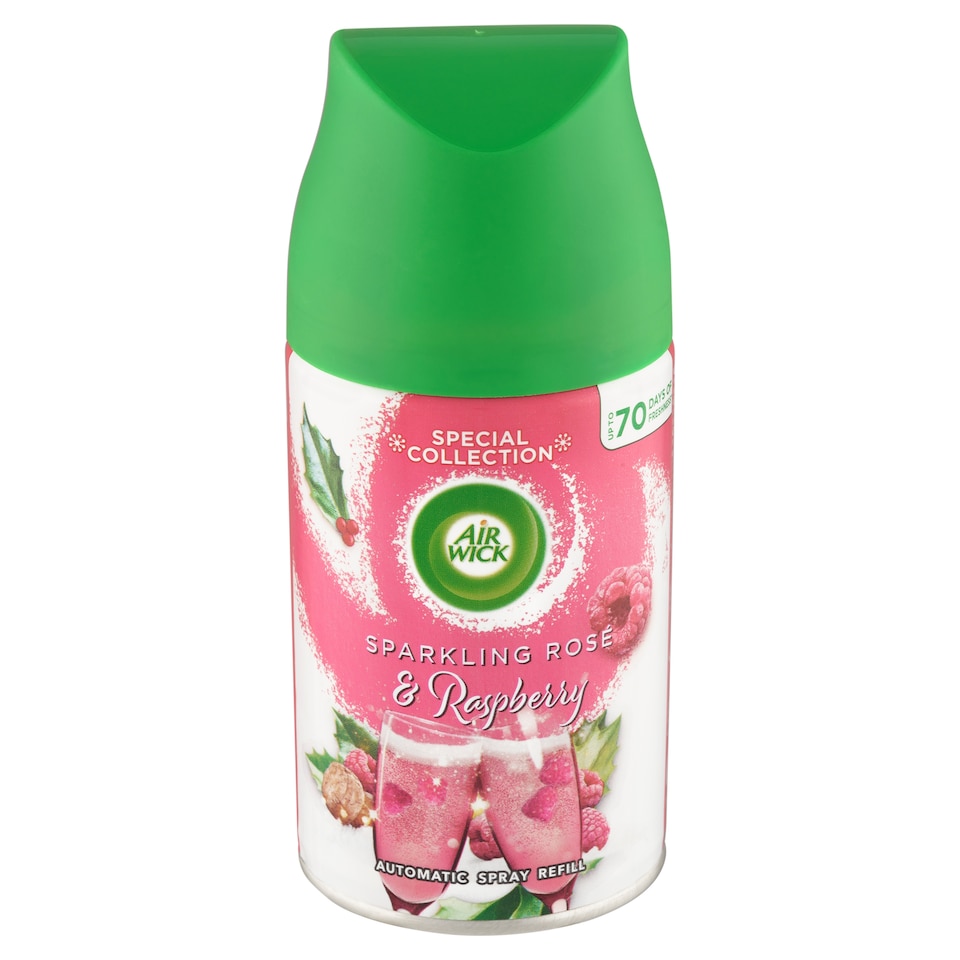 image 1 of Air Wick Freshmatic Sparkling Rosé & Raspberry Automatic Spray Refill 250ml