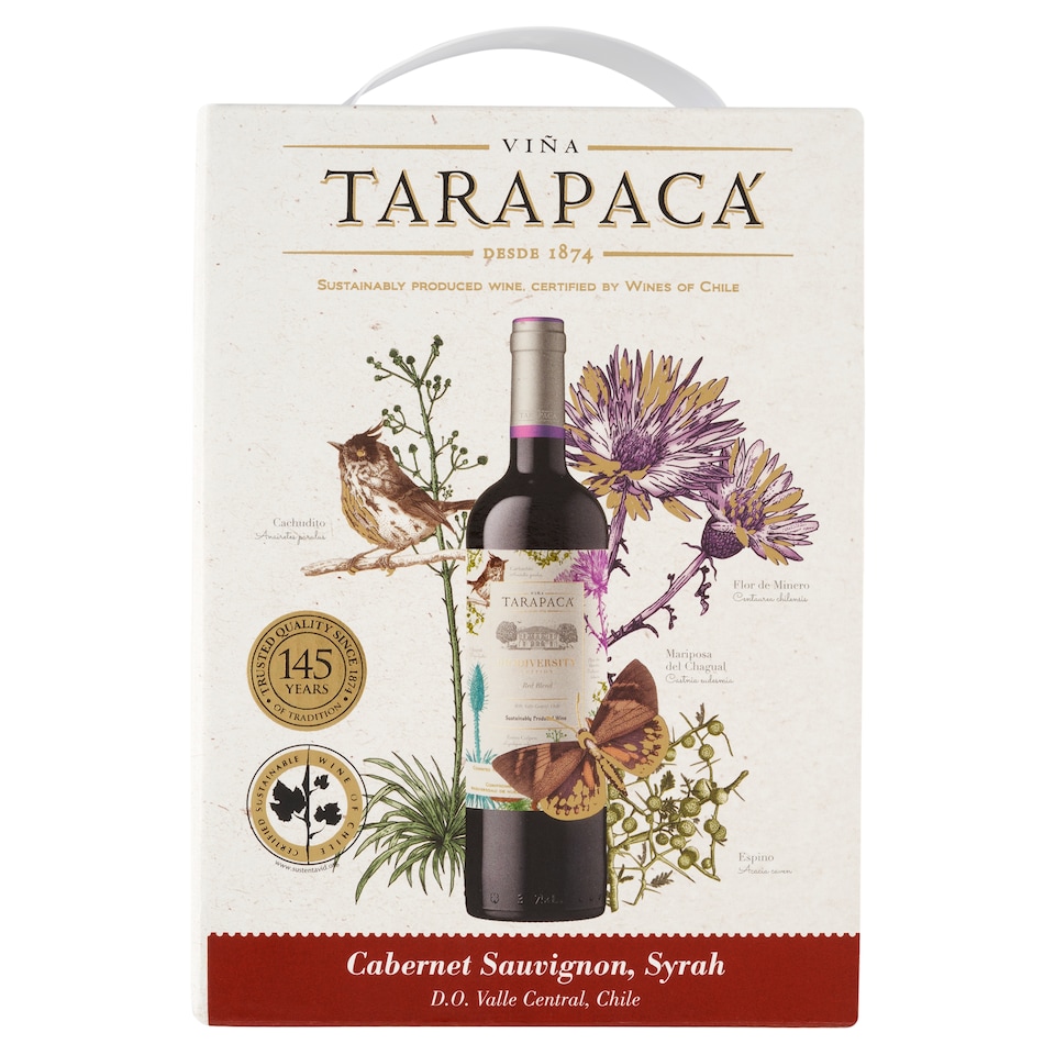 obrázok 1 z Viña Tarapacá Cabernet Sauvignon Syrah víno 1500 ml