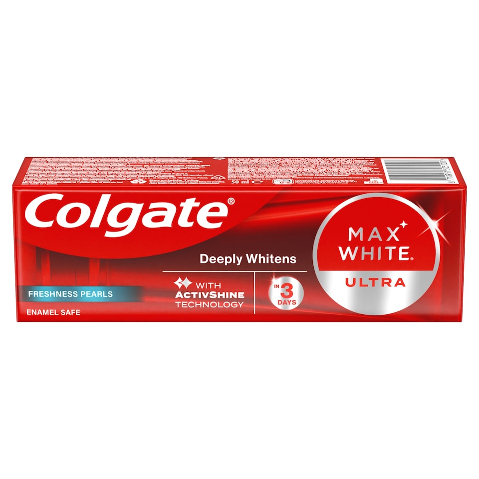 image 1 of Colgate Max White Ultra Freshness Pearls Toothpaste 50 ml