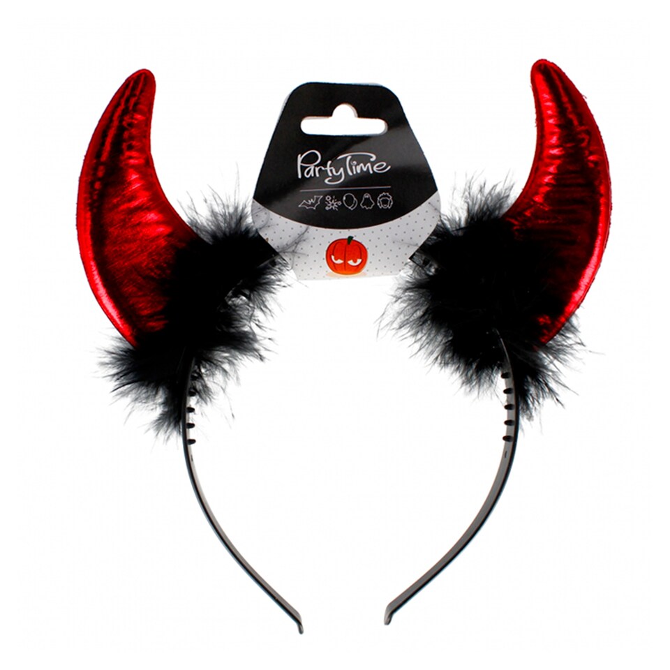 Party Time Metallic Devil Horns