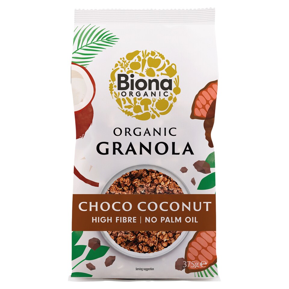 Biona Organic Granola Choco Coconut 375g