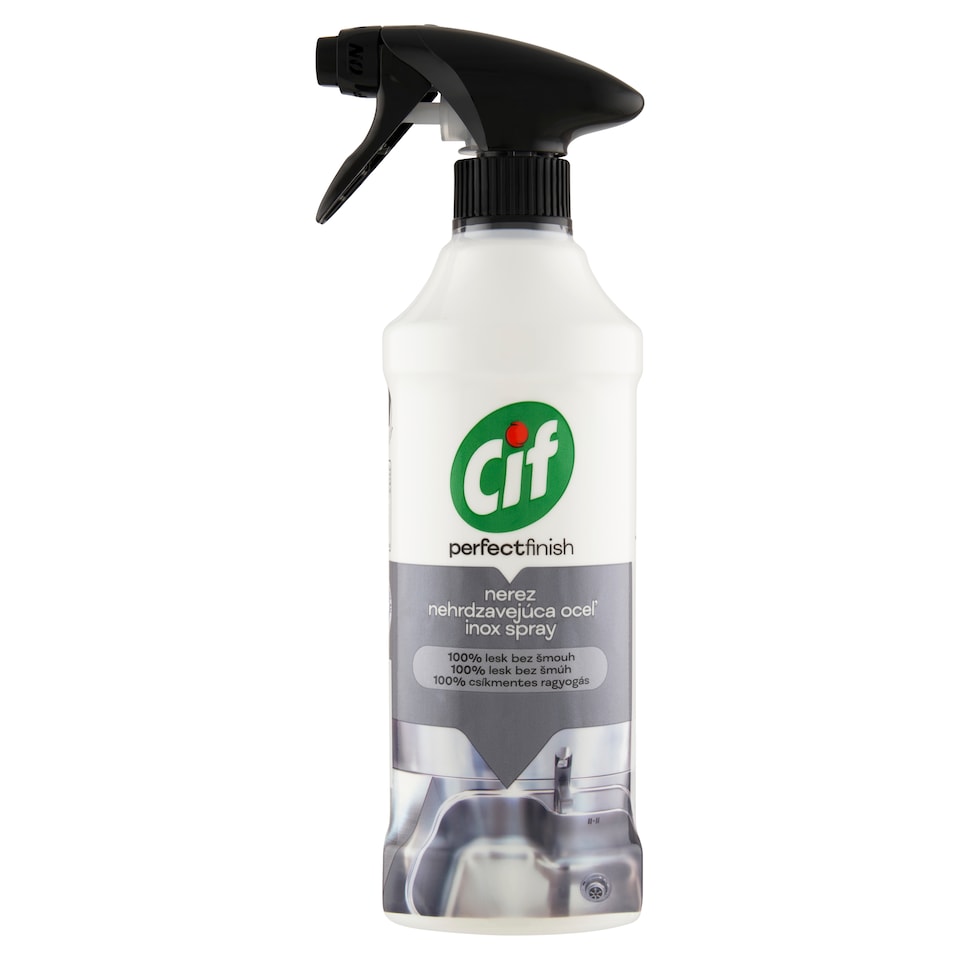 image 1 of Cif Perfect Finish Stainless Steel Cleaning Spray 435ml