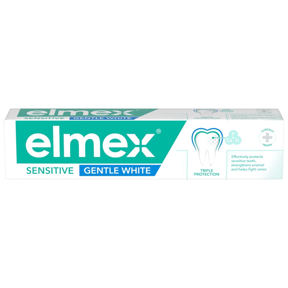 image 1 of elmex® Sensitive Gentle White zubná pasta na citlivé zuby 75 ml